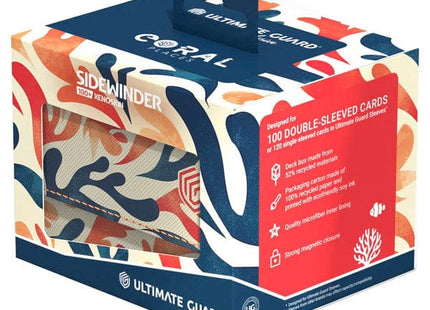 Gamers Guild AZ Ultimate Guard Ultimate Guard - Sidewinder 100+ Xenoskin Coral Places: Mellow Sea (Pre-Order) ACD Distribution