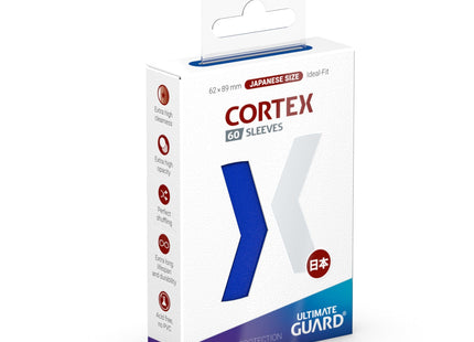 Gamers Guild AZ Ultimate Guard Ultimate Guard: Sleeves - Cortex Japanese Blue Glossy Southern Hobby