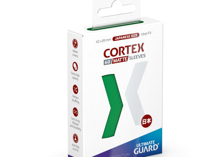 Gamers Guild AZ Ultimate Guard Ultimate Guard: Sleeves - Cortex Japanese Green Matte Southern Hobby