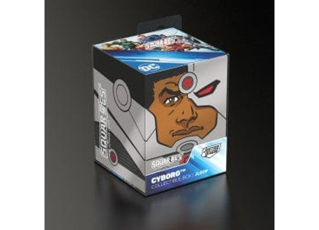 Gamers Guild AZ Ultimate Guard Ultimate Guard: Squaroes: 100+ Deckbox -DC Comics Justice League - Cyborg Southern Hobby