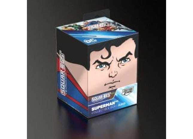 Gamers Guild AZ Ultimate Guard Ultimate Guard: Squaroes: 100+ Deckbox -DC Comics Justice League - Superman Southern Hobby