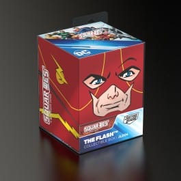 Gamers Guild AZ Ultimate Guard Ultimate Guard: Squaroes: 100+ Deckbox -DC Comics Justice League - The Flash Southern Hobby