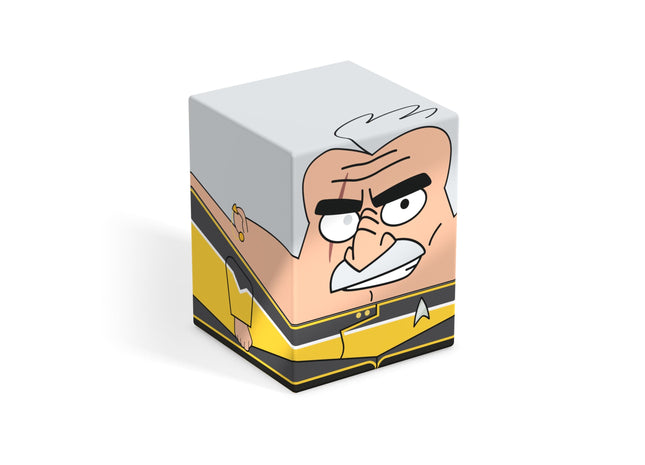 Gamers Guild AZ Ultimate Guard Ultimate Guard: Squaroes: 100+ Deckbox - Star Trek: Lower Decks - Shaxs (Pre-Order) Southern Hobby