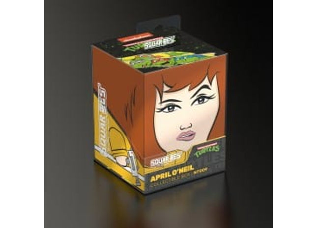 Gamers Guild AZ Ultimate Guard Ultimate Guard: Squaroes: 100+ Deckbox - Teenage Mutant Ninja Turtles - April (Pre-Order) Southern Hobby