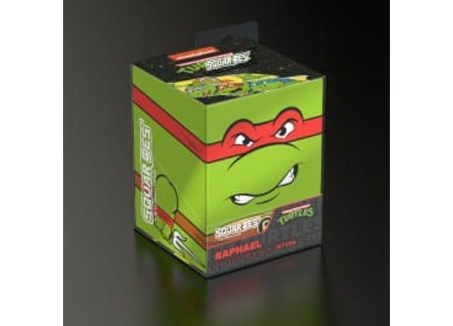 Gamers Guild AZ Ultimate Guard Ultimate Guard: Squaroes: 100+ Deckbox - Teenage Mutant Ninja Turtles - Raphael (Pre-Order) Southern Hobby