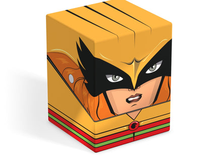 Gamers Guild AZ Ultimate Guard Ultimate Guard: Squaroes: Boulder 100+ Deckbox - DC Comics - Hawkgirl (Pre-Order) Southern Hobby