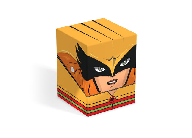 Gamers Guild AZ Ultimate Guard Ultimate Guard: Squaroes: Boulder 100+ Deckbox - DC Comics - Hawkgirl (Pre-Order) Southern Hobby