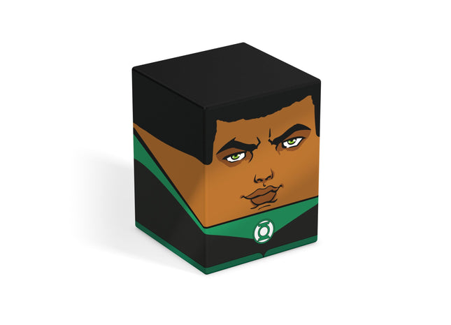 Gamers Guild AZ Ultimate Guard Ultimate Guard: Squaroes: Boulder 100+ Deckbox - DC Comics - John Stewart/Green Lanturn (Pre-Order) Southern Hobby