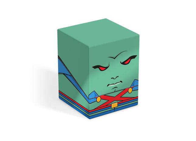 Gamers Guild AZ Ultimate Guard Ultimate Guard: Squaroes: Boulder 100+ Deckbox - DC Comics - Martian Manhunter (Pre-Order) Southern Hobby