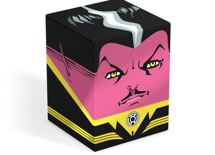 Gamers Guild AZ Ultimate Guard Ultimate Guard: Squaroes: Boulder 100+ Deckbox - DC Comics - Sinestro (Pre-Order) Southern Hobby