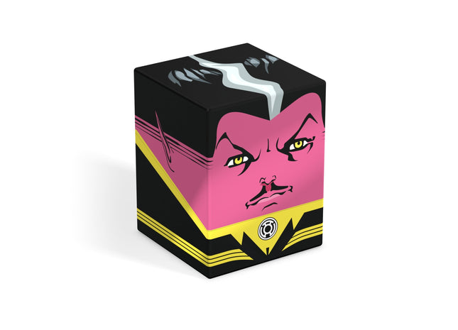 Gamers Guild AZ Ultimate Guard Ultimate Guard: Squaroes: Boulder 100+ Deckbox - DC Comics - Sinestro (Pre-Order) Southern Hobby
