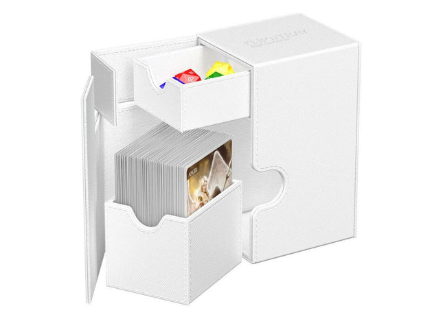 Gamers Guild AZ Ultimate Guard Ultimate Guard Xenoskin Flip'n'Tray Deck Case 80+ White GTS