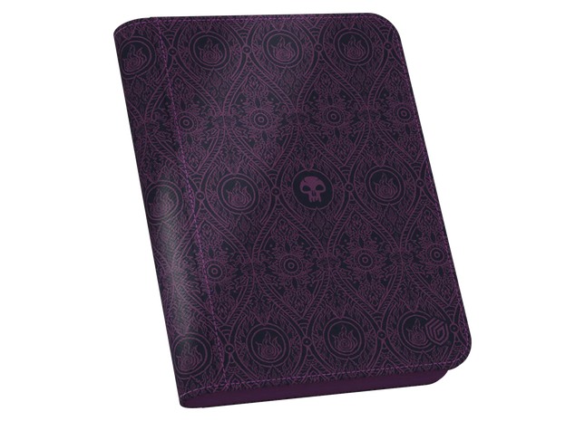 Gamers Guild AZ Ultimate Guard Ultimate Guard: Zipfolio 160 Xenoskin - Magic The Gathering | Avatar: The Last Airbender - Black Mana (Pre-Order) Southern Hobby