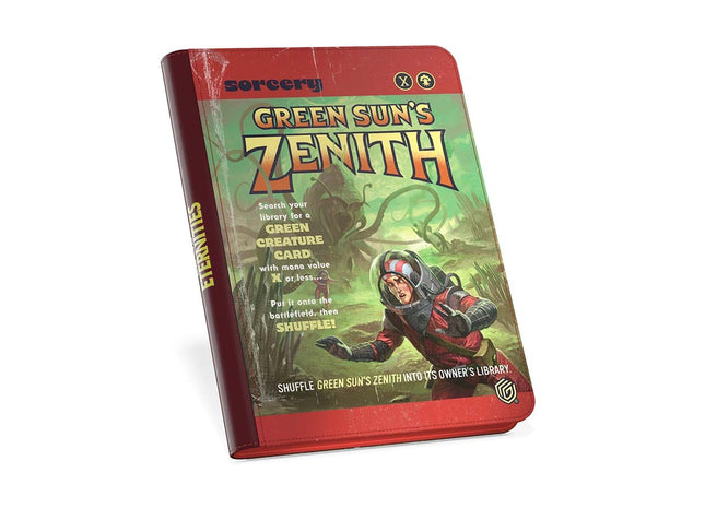 Gamers Guild AZ Ultimate Guard Ultimate Guard Zipfolio 360 Xenoskin - Magic: the Gathering: Edge of Eternities: Green Sun's Zenith GTS