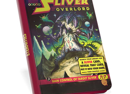 Gamers Guild AZ Ultimate Guard Ultimate Guard Zipfolio 360 Xenoskin - Magic: the Gathering: Edge of Eternities: Sliver Overlord GTS