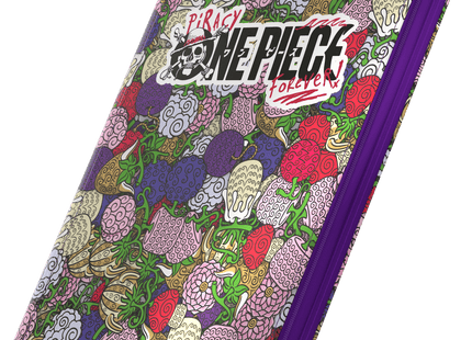 Gamers Guild AZ Ultimate Guard Ultimate Guard: Zipfolio 360 Xenoskin - One Piece: Devilfruit Pattern (Pre-Order) AGD