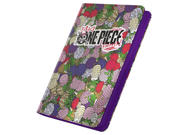 Gamers Guild AZ Ultimate Guard Ultimate Guard: Zipfolio 360 Xenoskin - One Piece: Devilfruit Pattern (Pre-Order) AGD