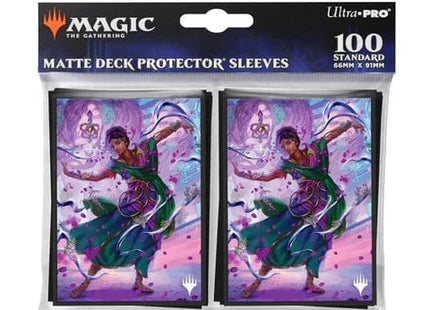 Gamers Guild AZ Ultra Pro 100ct Deck Protector Sleeves for Magic: The Gathering - Aetherdrift Avishkar Living Energy (Commander) Southern Hobby