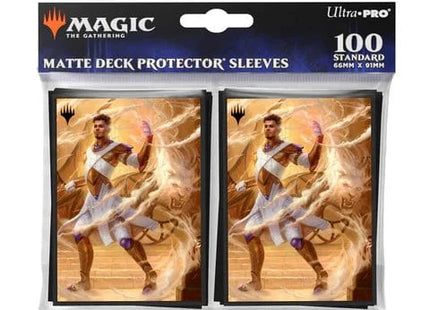Gamers Guild AZ Ultra Pro 100ct Deck Protector Sleeves for Magic: The Gathering - Aetherdrift Basri, Tomorrow’s Champion Southern Hobby