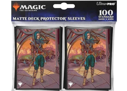 Gamers Guild AZ Ultra Pro 100ct Deck Protector Sleeves for Magic: The Gathering - Aetherdrift Sita Varma, Masked Racer Southern Hobby