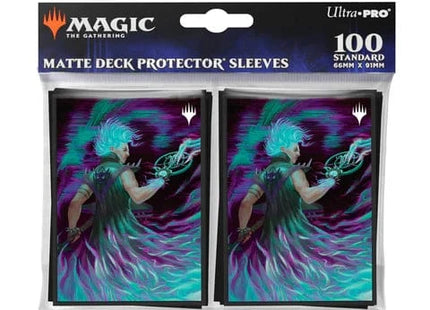 Gamers Guild AZ Ultra Pro 100ct Deck Protector Sleeves for Magic: The Gathering - Aetherdrift Winter, Cursed Rider Southern Hobby