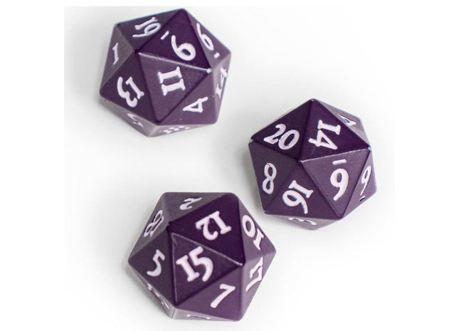 Gamers Guild AZ Ultra Pro D20 Vivid Heavy Metal: Midnight Plum (Pre-Order) ACD Distribution