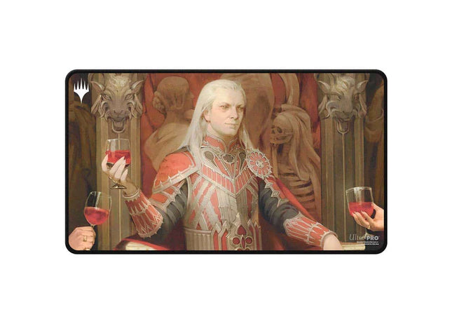 Gamers Guild AZ Ultra Pro Magic The Gathering Innistrad Remastered: Edgar Markov Black Stitched Playmat GTS