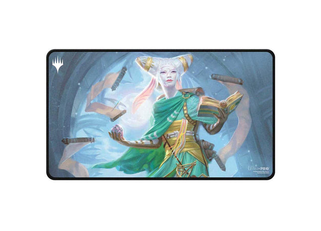 Gamers Guild AZ Ultra Pro Magic The Gathering Innistrad Remastered: Tamiyo Black Stitched Playmat GTS