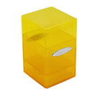 Gamers Guild AZ Ultra Pro Member's Clearance Ultra Pro: Boxes - Satin Tower Glitter Yellow Southern Hobby