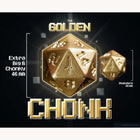 Gamers Guild AZ Ultra Pro One-Up Dice: Golden Chonk Mythical Sword INFINITE BLACK LLC