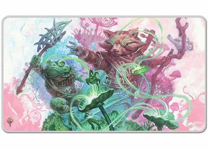 Gamers Guild AZ Ultra Pro Playmat MTG: Bloomburrow - Black Stitched Edge - Sylvan Tutor GTS