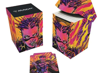 Gamers Guild AZ Ultra Pro Ultra Pro: 100+ Deck Box: Magic the Gathering Aetherdrift: Far Fortune End Boss - Black Friday Discontinue