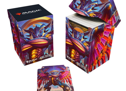 Gamers Guild AZ Ultra Pro Ultra Pro: 100+ Deck Box: Magic the Gathering: Universes Beyond - Final Fantasy: Bahamut Southern Hobby