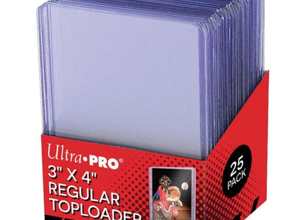 Gamers Guild AZ Ultra Pro Ultra Pro 3x4 Clear Regular Toploader (25ct) ACD Distribution