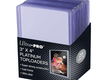 Gamers Guild AZ Ultra Pro Ultra Pro 3x4 Platinum Top Loaders GTS