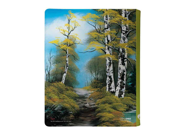 Gamers Guild AZ Ultra Pro Ultra Pro 9-Pocket Zippered Pro-Binder Bob Ross Lakeside Path (Pre-Order) GTS