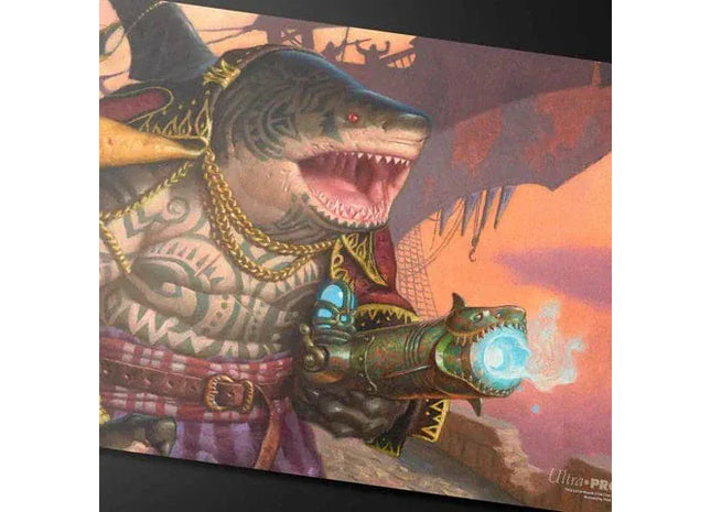 Gamers Guild AZ Ultra Pro Ultra Pro Aetherdrift Captain Howler, Sea Scourge Playmat for Magic: The Gathering Discontinue