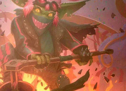 Gamers Guild AZ Ultra Pro Ultra Pro Aetherdrift Redshift, Rocketeer Chief Playmat for Magic: The Gathering Discontinue