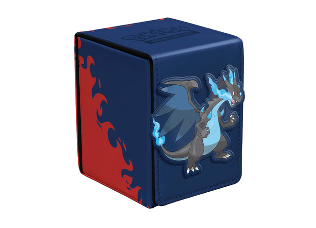 Gamers Guild AZ Ultra Pro Ultra Pro: Alcove Flip Deck Box - Mega Charizard X (Pre-Order) Southern Hobby