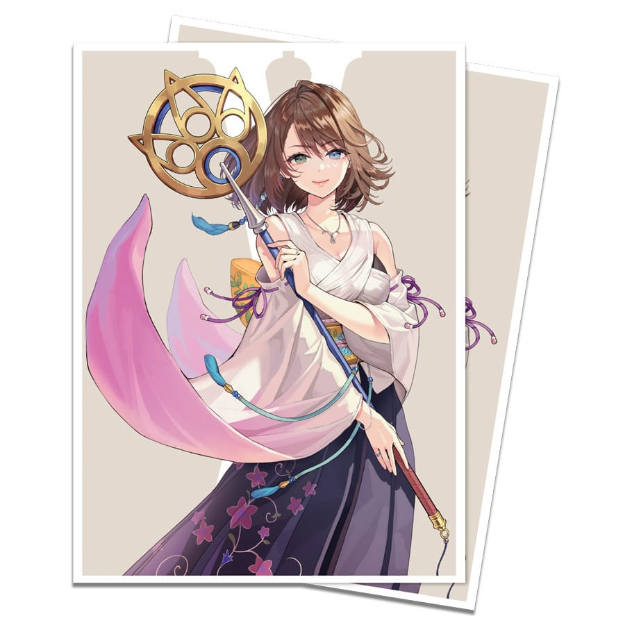 yuna card sleeves & Fina & Noire Kuma Kuma Kuma Bear No.MT1705 shuffle formulation and feature vibrant artwork on a textured back MTG Final Fantasy Card Sleeves