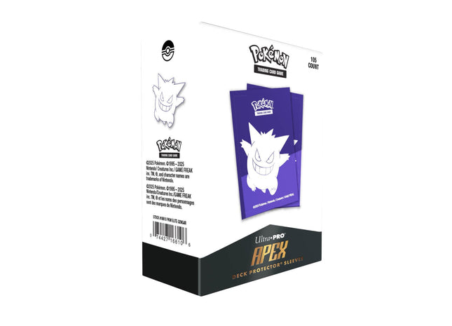 Gamers Guild AZ Ultra Pro Ultra Pro Apex Sleeves Pokemon Elite Series Gengar (Pre-Order) Southern Hobby
