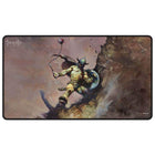 Gamers Guild AZ Ultra Pro Ultra Pro Artist Spotlight: Frank Frazetta - Black-Stitched Playmat: Warrior With Ball and Chain (Pre-Order) GTS