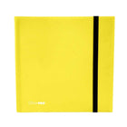 Gamers Guild AZ Ultra Pro Ultra Pro: Binders - 12-Pocket Pro-Binder Lemon Yellow GTS