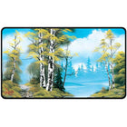 Gamers Guild AZ Ultra Pro Ultra Pro Black Stitched Playmat Bob Ross Lakeside Path (Pre-Order) GTS