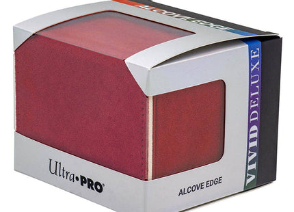 Gamers Guild AZ Ultra Pro Ultra Pro: Boxes - Deluxe Alcove Edge Vivid Red GTS