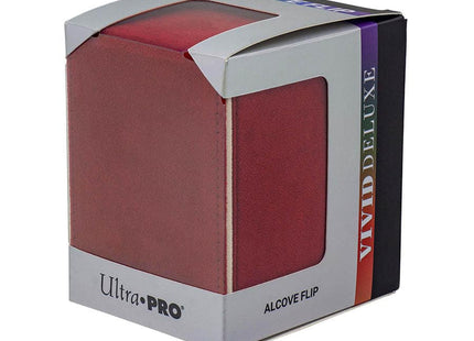 Gamers Guild AZ Ultra Pro Ultra Pro: Boxes - Deluxe Alcove Flip Vivid Red GTS