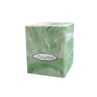 Gamers Guild AZ Ultra Pro Ultra Pro: Boxes - Marble Satin Cube Lime Green and White GTS