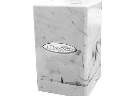 Gamers Guild AZ Ultra Pro Ultra Pro: Boxes - Marble Satin Tower White and Black Southern Hobby