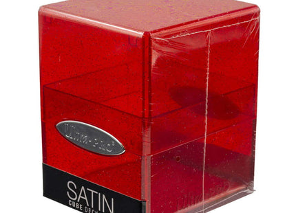 Gamers Guild AZ Ultra Pro Ultra Pro: Boxes - Satin Cube Glitter Red GTS