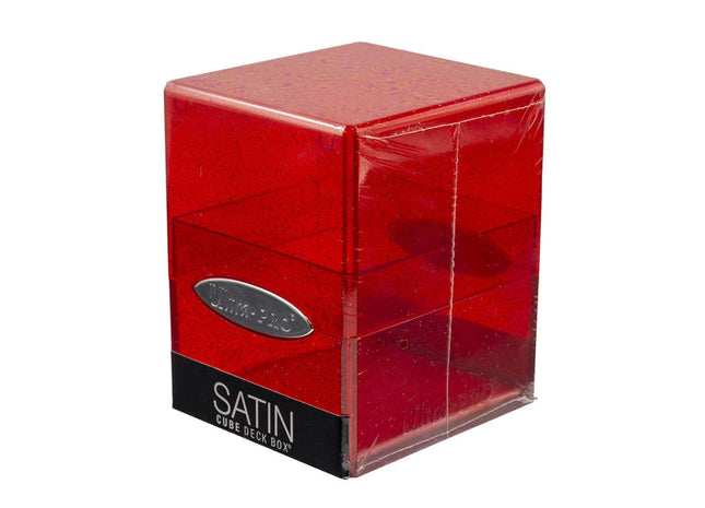 Gamers Guild AZ Ultra Pro Ultra Pro: Boxes - Satin Cube Glitter Red GTS